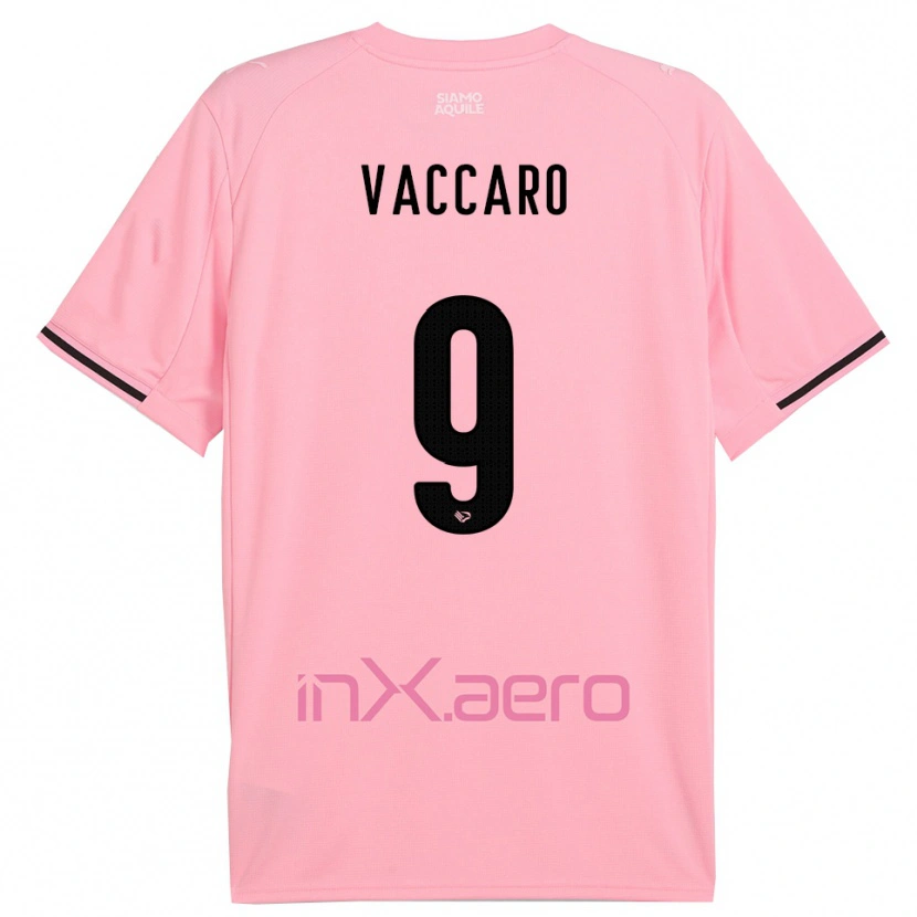 Danxen Kid Christian Vaccaro #9 Pink Black Home Jersey 2025/26 T-Shirt