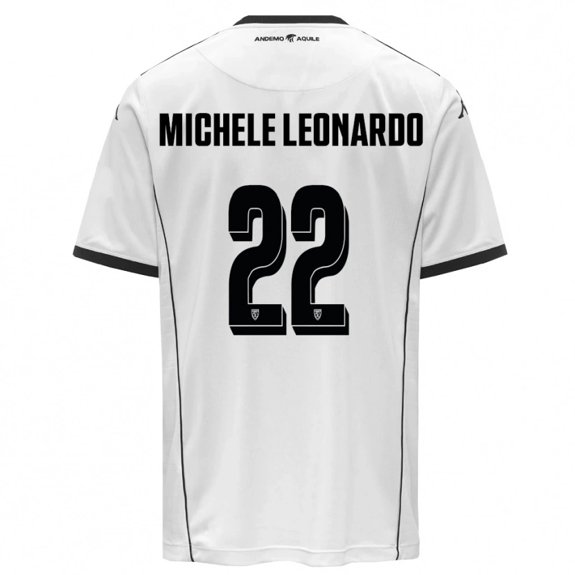 Danxen Kid Matteo Michele Leonardo #22 White Black Home Jersey 2025/26 T-Shirt