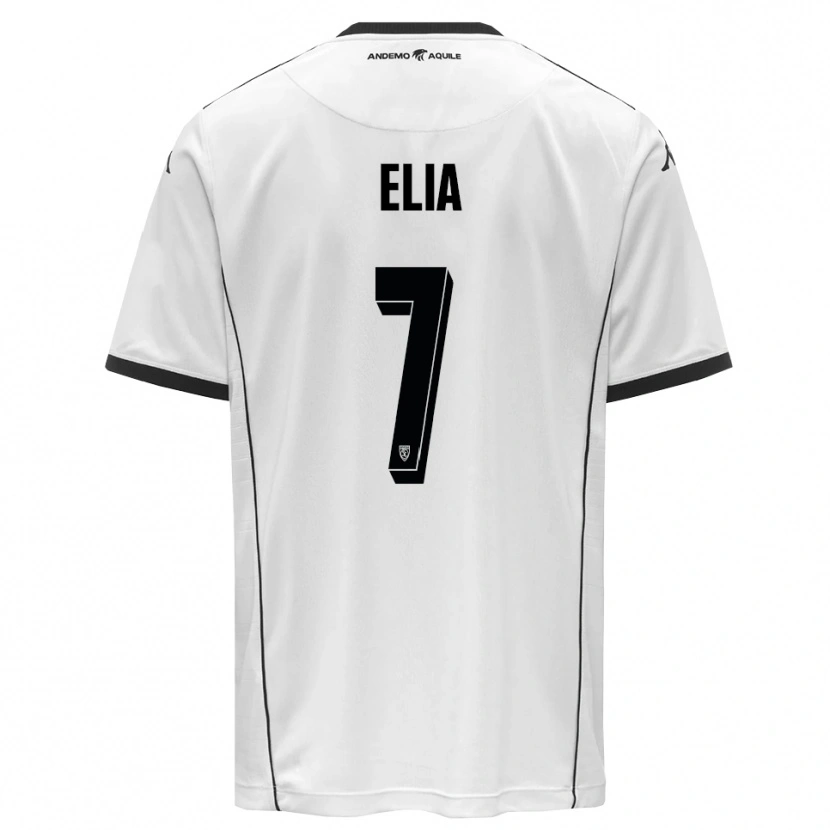 Danxen Kid Salvatore Elia #7 White Black Home Jersey 2025/26 T-Shirt
