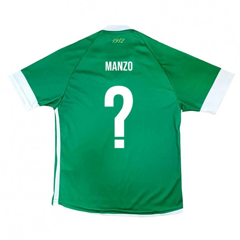 Danxen Kid Antonio Manzo #0 Green White Home Jersey 2025/26 T-Shirt
