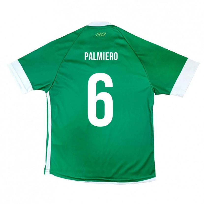 Danxen Kid Luca Palmiero #6 Green White Home Jersey 2025/26 T-Shirt