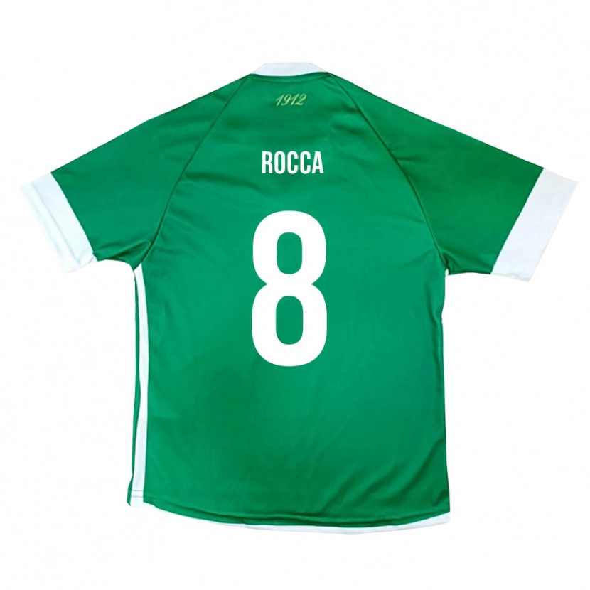 Danxen Kid Michele Rocca #8 Green White Home Jersey 2025/26 T-Shirt