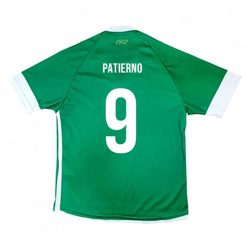 Danxen Kid Cosimo Patierno #9 Green White Home Jersey 2025/26 T-Shirt