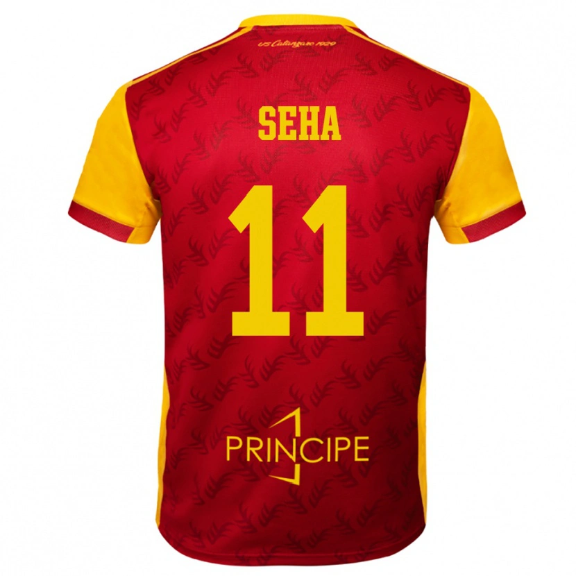 Danxen Kid Sayha Seha #11 Yellow Red Home Jersey 2025/26 T-Shirt