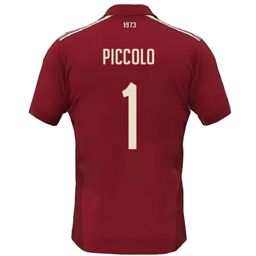 Danxen Kid Giacomo Piccolo #1 Burgundy White Home Jersey 2025/26 T-Shirt