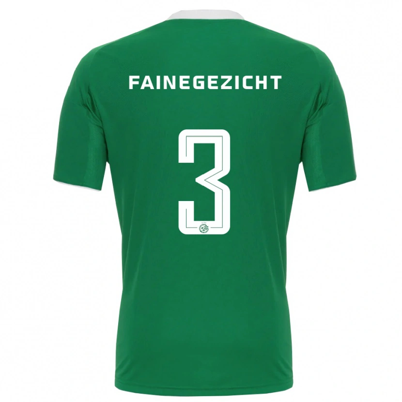 Danxen Kid Yinon Fainegezicht #3 Green White Home Jersey 2025/26 T-Shirt