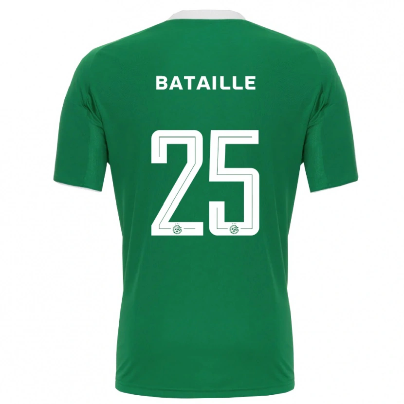 Danxen Kid Jelle Bataille #25 Green White Home Jersey 2025/26 T-Shirt