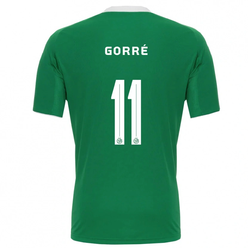 Danxen Kid Kenji Gorré #11 Green White Home Jersey 2025/26 T-Shirt