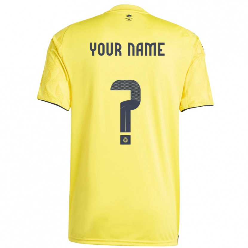 Danxen Kid Your Name #0 Yellow Black Home Jersey 2025/26 T-Shirt