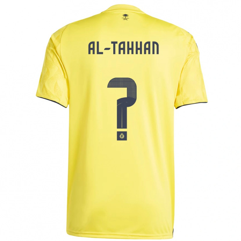 Danxen Kid Yousef Al-Tahhan #0 Yellow Black Home Jersey 2025/26 T-Shirt