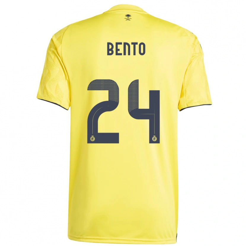 Danxen Kid Bento #24 Yellow Black Home Jersey 2025/26 T-Shirt