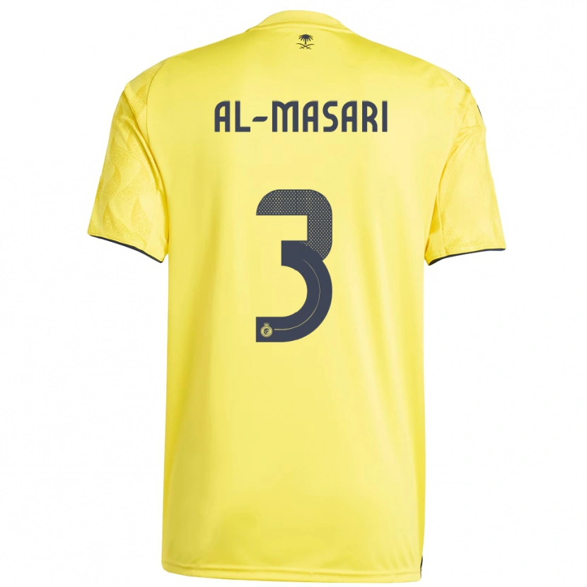 Danxen Kid Wade Al-Masari #3 Yellow Black Home Jersey 2025/26 T-Shirt