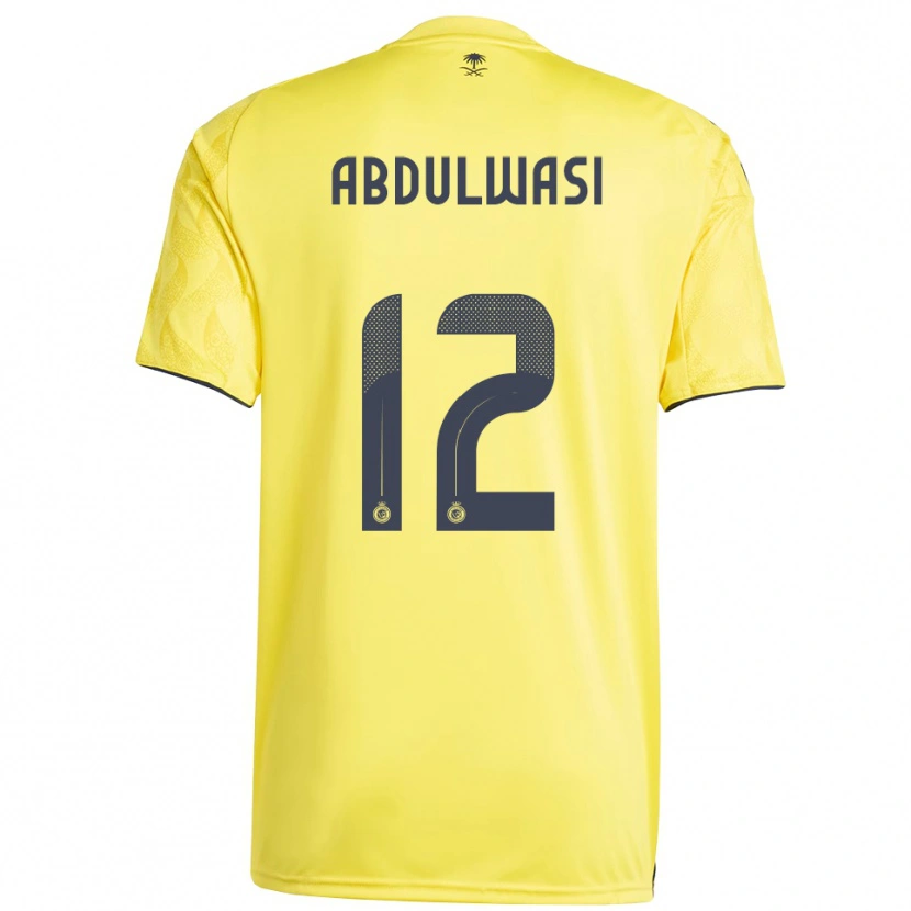 Danxen Kid Dalal Abdulwasi #12 Yellow Black Home Jersey 2025/26 T-Shirt
