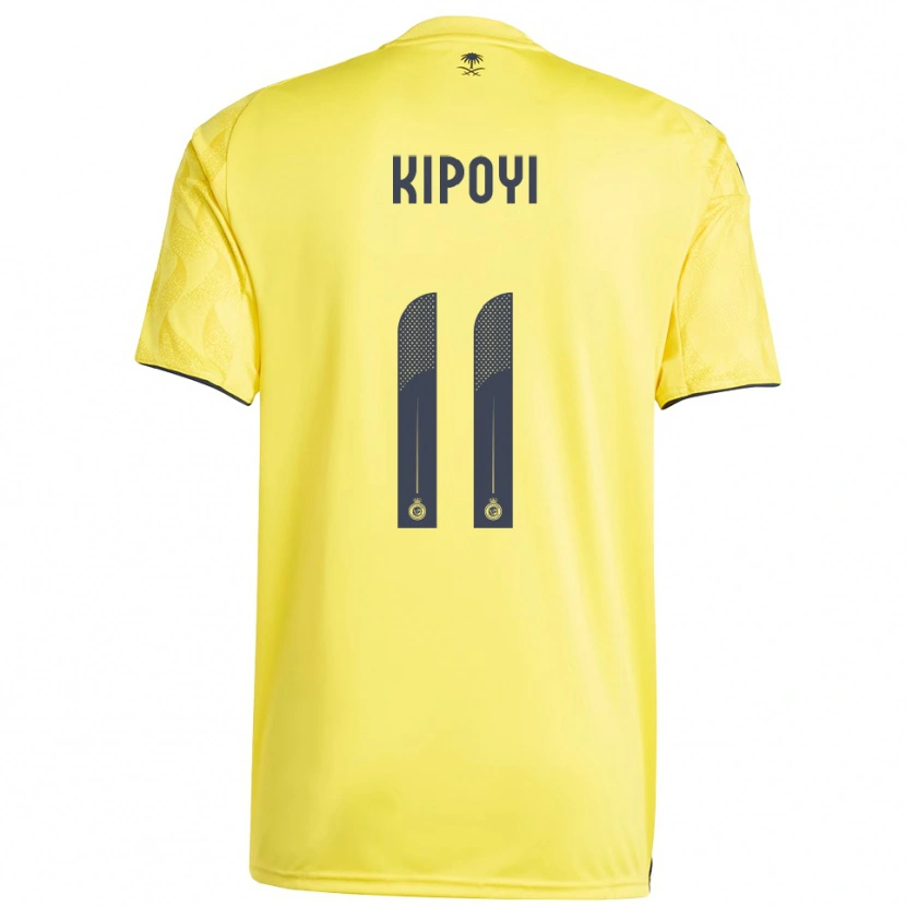 Danxen Kid Ruth Kipoyi #11 Yellow Black Home Jersey 2025/26 T-Shirt