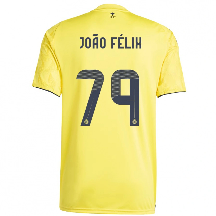 Danxen Kid João Félix #79 Yellow Black Home Jersey 2025/26 T-Shirt