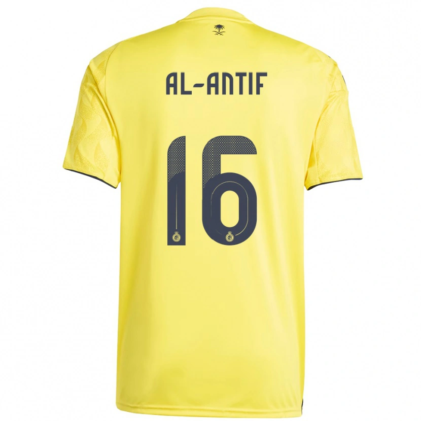 Danxen Kid Habib Al-Antif #16 Yellow Black Home Jersey 2025/26 T-Shirt