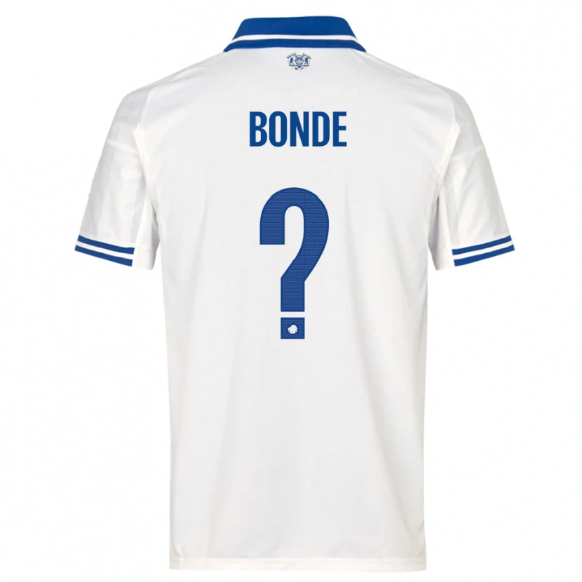 Danxen Kid Rode Bonde #0 White Blue Home Jersey 2025/26 T-Shirt