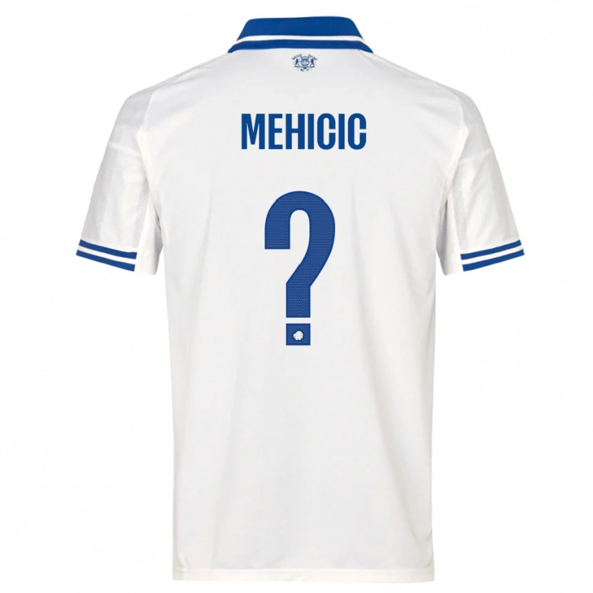 Danxen Kid Elvin Mehicic #0 White Blue Home Jersey 2025/26 T-Shirt
