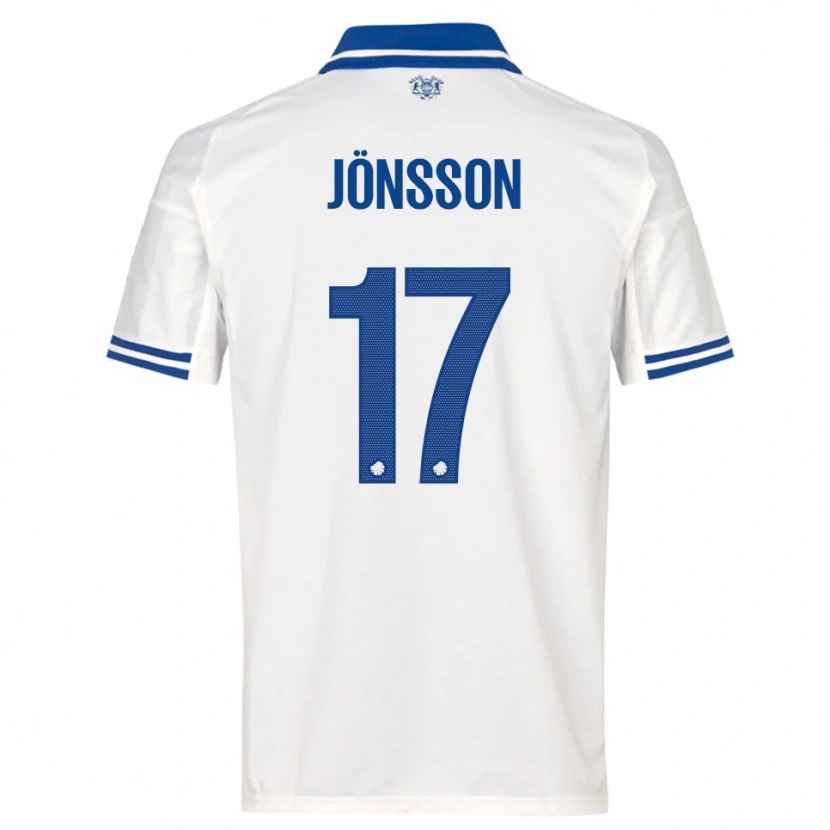 Danxen Kid Neo Jönsson #17 White Blue Home Jersey 2025/26 T-Shirt