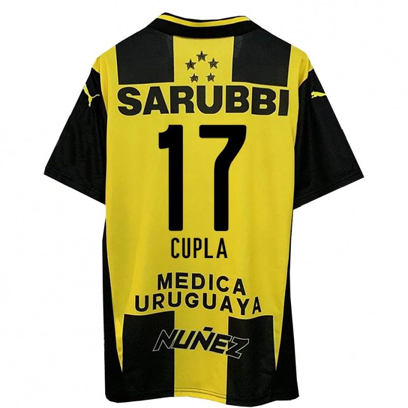 Danxen Kid Renzo Cupla #17 Yellow Black Home Jersey 2025/26 T-Shirt