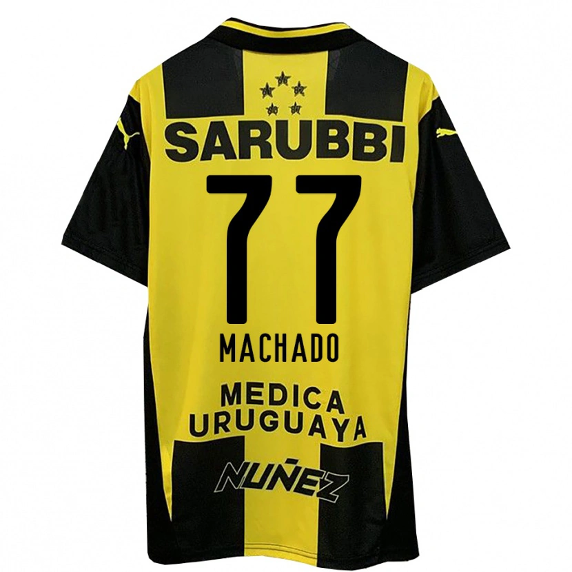 Danxen Kid Alexander Machado #77 Yellow Black Home Jersey 2025/26 T-Shirt