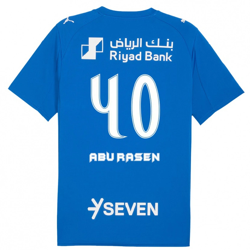 Danxen Kid Ahmad Abu Rasen #40 Blue White Home Jersey 2025/26 T-Shirt