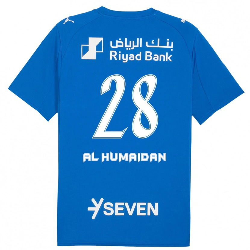 Danxen Kid Fay Al-Humaidan #28 Blue White Home Jersey 2025/26 T-Shirt