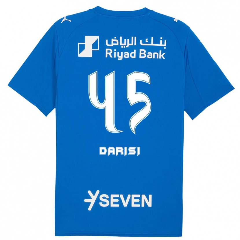 Danxen Kid Abdulkarim Darisi #45 Blue White Home Jersey 2025/26 T-Shirt