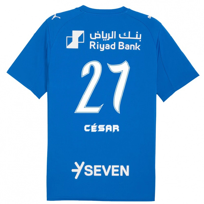 Danxen Kid Kaio César #27 Blue White Home Jersey 2025/26 T-Shirt