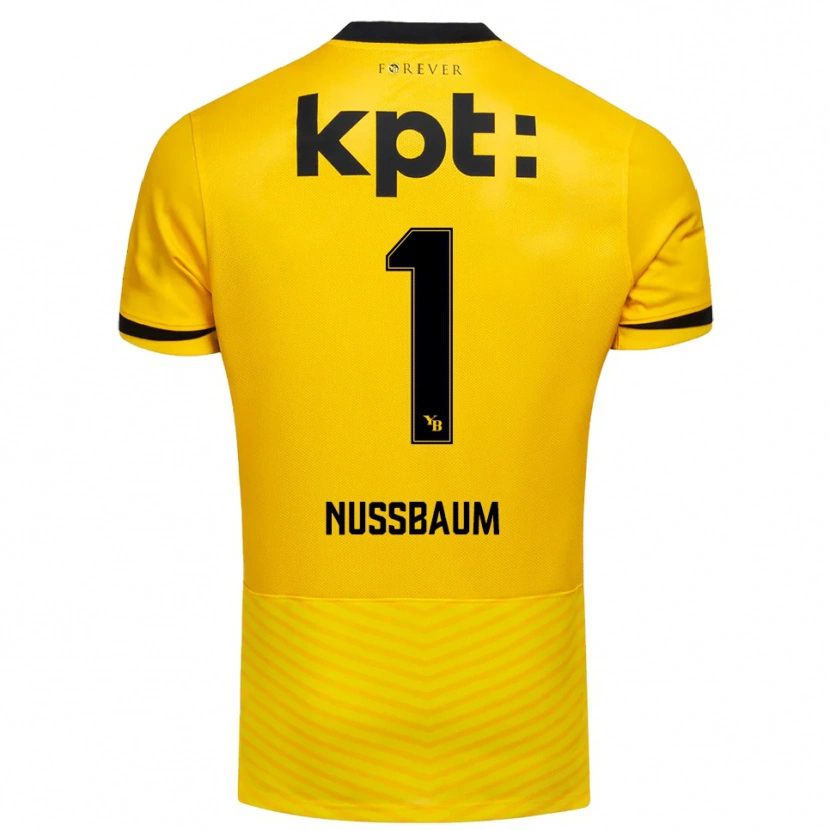 Danxen Kid Ramon Nussbaum #1 Yellow Black Home Jersey 2025/26 T-Shirt