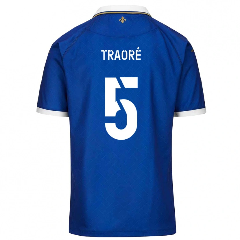 Danxen Kid Franck Traoré #5 Blue Gold Home Jersey 2025/26 T-Shirt