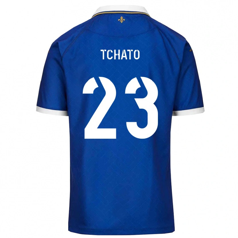 Danxen Kid Ryan Tchato #23 Blue Gold Home Jersey 2025/26 T-Shirt