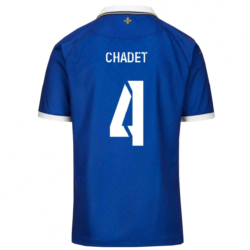 Danxen Kid Kurtis Chadet #4 Blue Gold Home Jersey 2025/26 T-Shirt