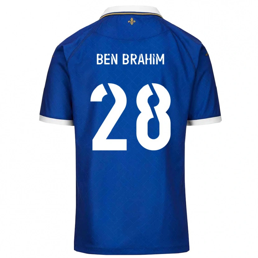 Danxen Kid Samir Ben Brahim #28 Blue Gold Home Jersey 2025/26 T-Shirt