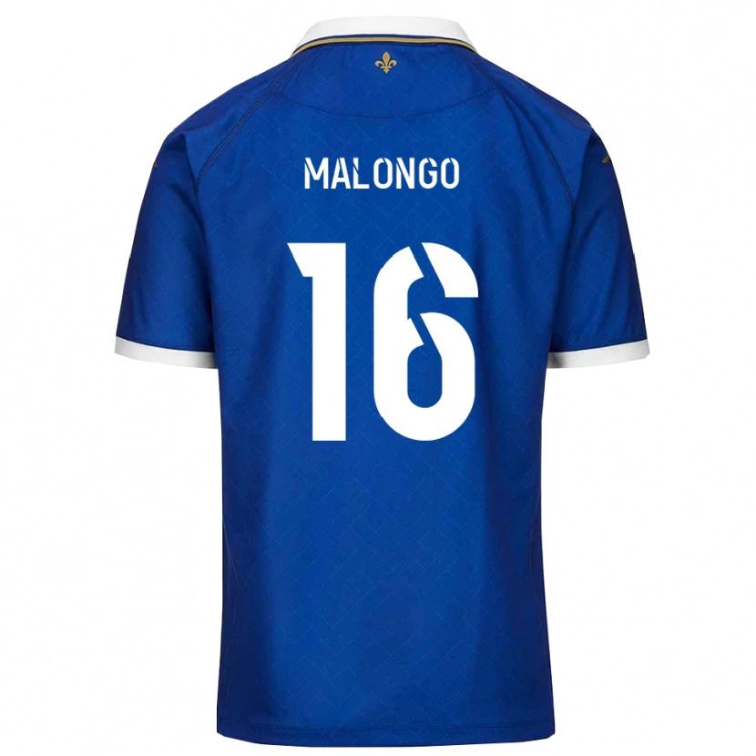 Danxen Kid Denzel Malongo #16 Blue Gold Home Jersey 2025/26 T-Shirt