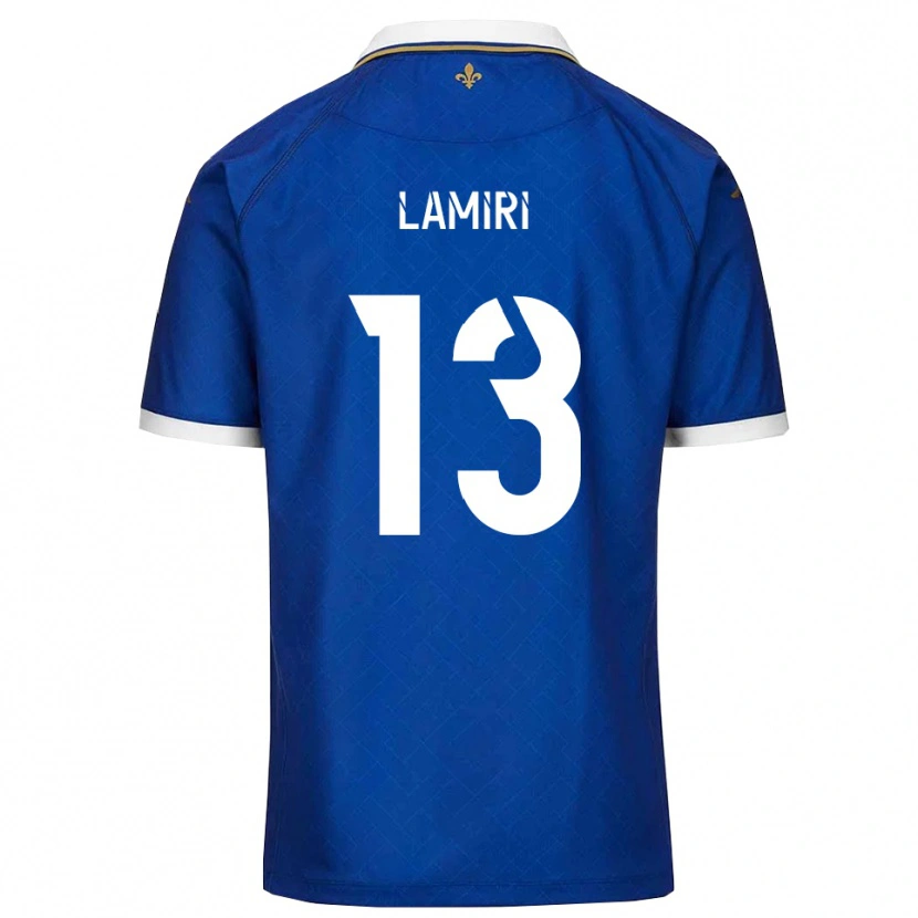 Danxen Kid Nadil Lamiri #13 Blue Gold Home Jersey 2025/26 T-Shirt