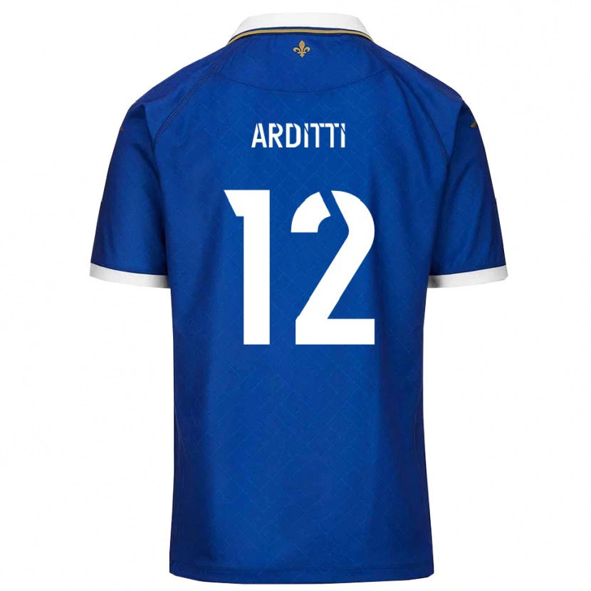 Danxen Kid Nathan Arditti #12 Blue Gold Home Jersey 2025/26 T-Shirt