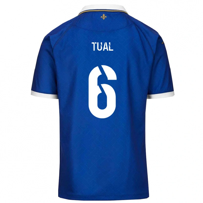 Danxen Kid Mathys Tual #6 Blue Gold Home Jersey 2025/26 T-Shirt