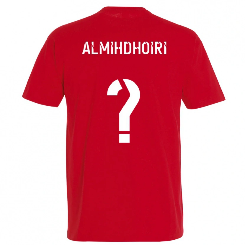 Danxen Kid Younes Almihdhoiri #0 Red Yellow Home Jersey 2025/26 T-Shirt