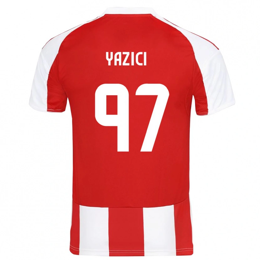 Danxen Kid Yusuf Yazıcı #97 Red White Home Jersey 2025/26 T-Shirt