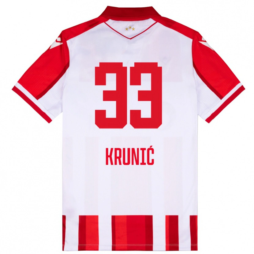 Danxen Kid Rade Krunic #33 Red White Home Jersey 2025/26 T-Shirt