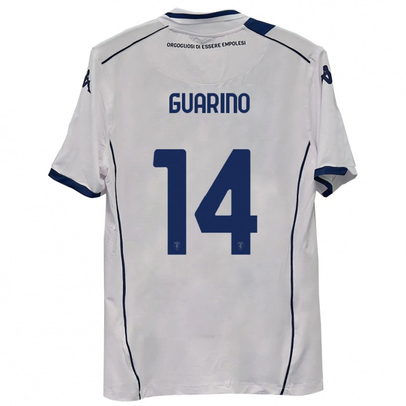 Danxen Kid Gabriele Guarino #14 Dark Navy Away Jersey 2025/26 T-Shirt