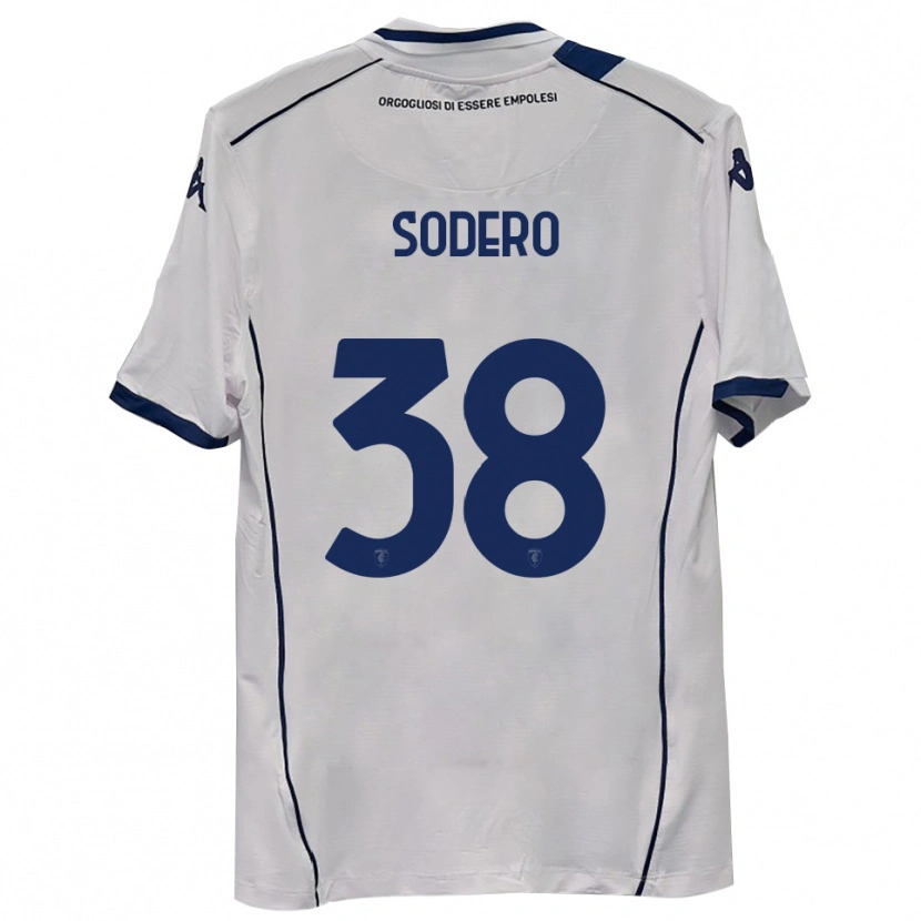Danxen Kid Andrea Sodero #38 Dark Navy Away Jersey 2025/26 T-Shirt