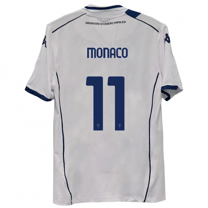 Danxen Kid Salvatore Monaco #11 Dark Navy Away Jersey 2025/26 T-Shirt