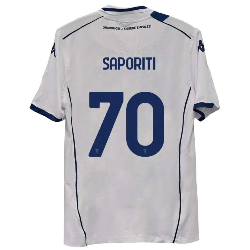 Danxen Kid Edoardo Saporiti #70 Dark Navy Away Jersey 2025/26 T-Shirt