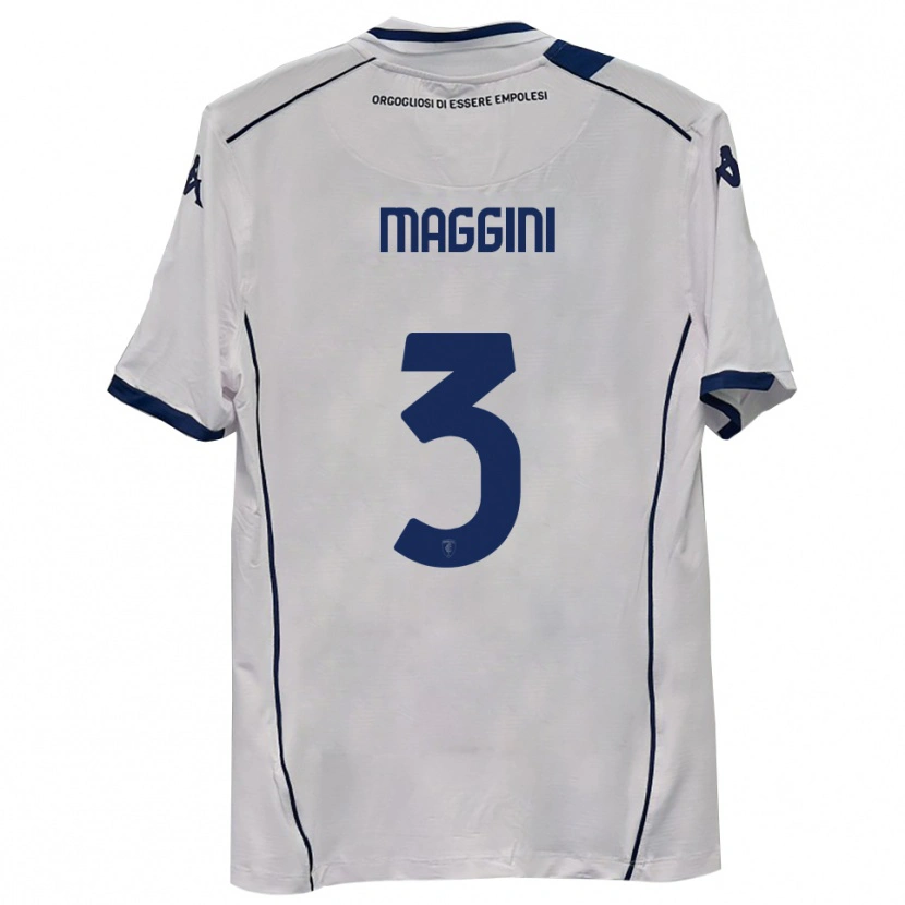 Danxen Kid Filippo Maggini #3 Dark Navy Away Jersey 2025/26 T-Shirt