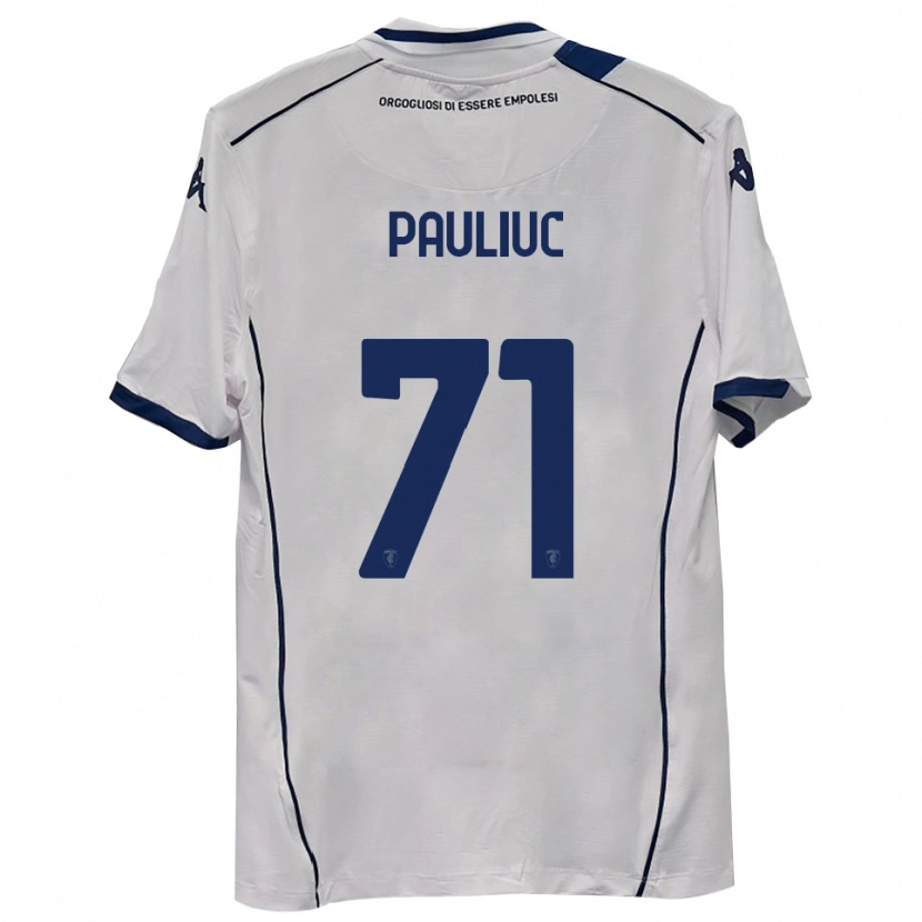 Danxen Kid Nicolò Pauliuc #71 Dark Navy Away Jersey 2025/26 T-Shirt