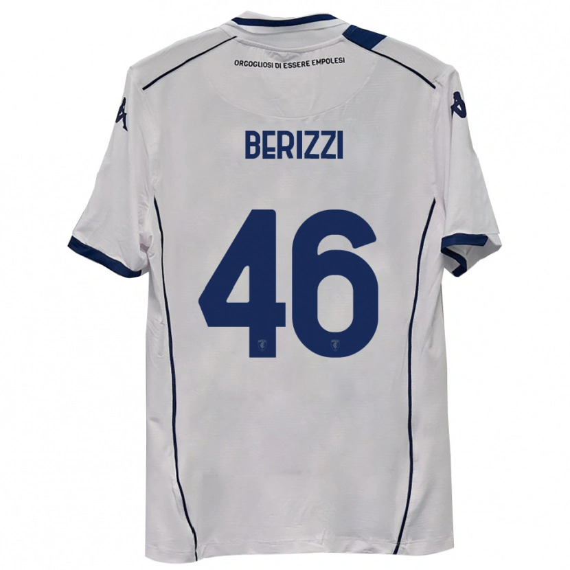 Danxen Kid Roberto Berizzi #46 Dark Navy Away Jersey 2025/26 T-Shirt