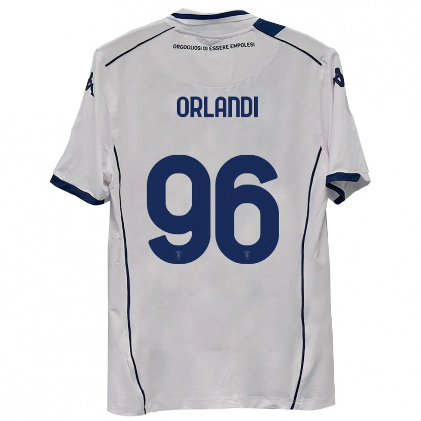 Danxen Kid Andrea Orlandi #96 Dark Navy Away Jersey 2025/26 T-Shirt