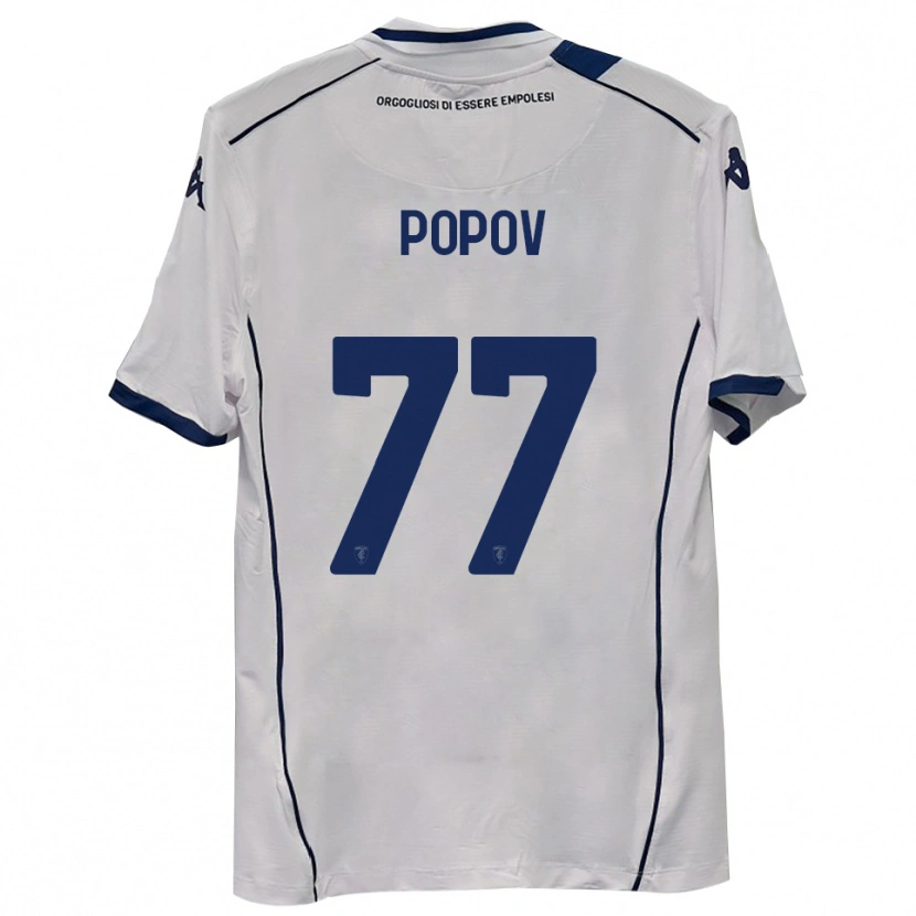 Danxen Kid Bogdan Popov #77 Dark Navy Away Jersey 2025/26 T-Shirt